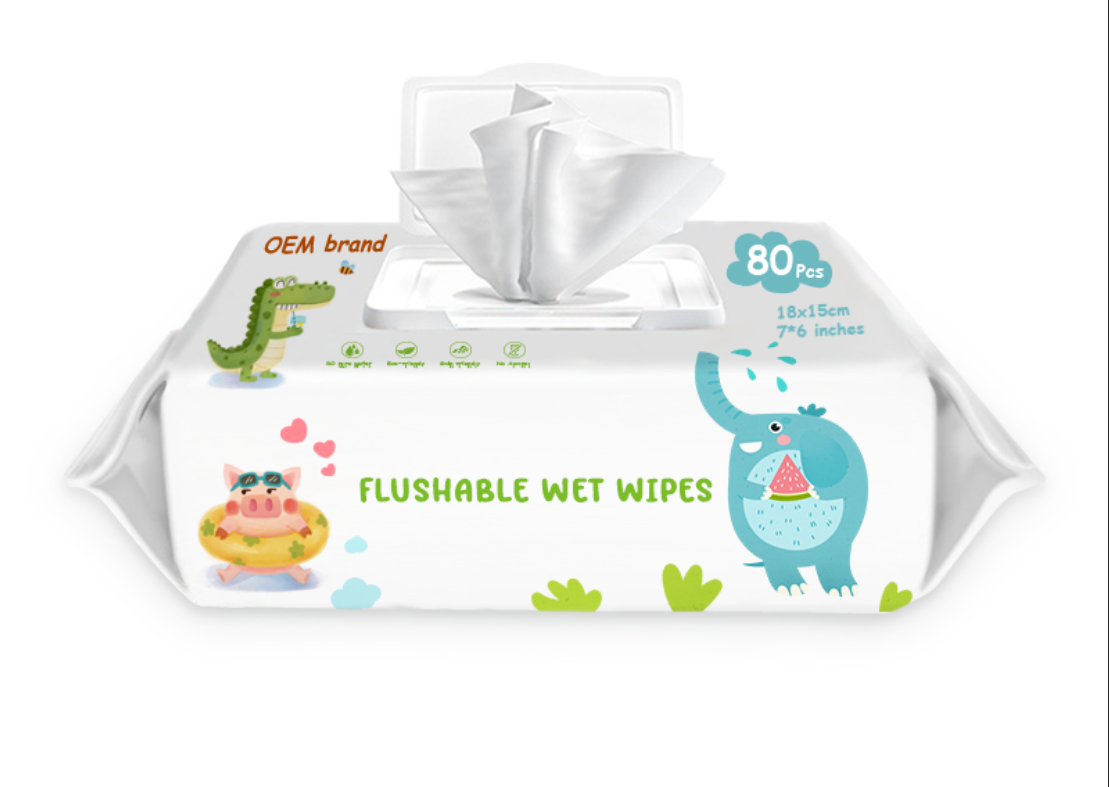 Flushable Wet Wipes